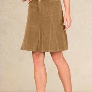 Athleta Tan A-Line Skirt